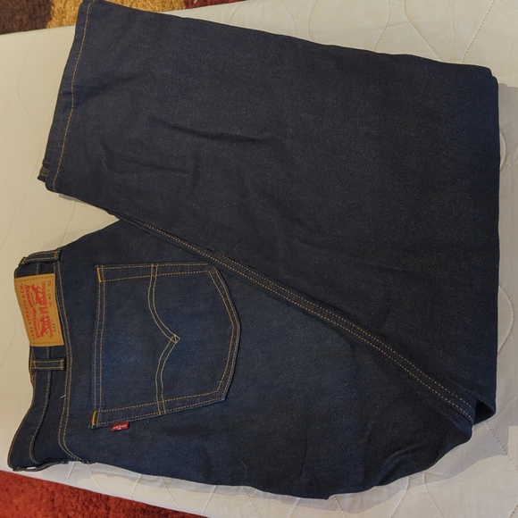 40x32 Levi's Red Tag Straight Leg Blue Jeans 514 - Picture 1 of 5